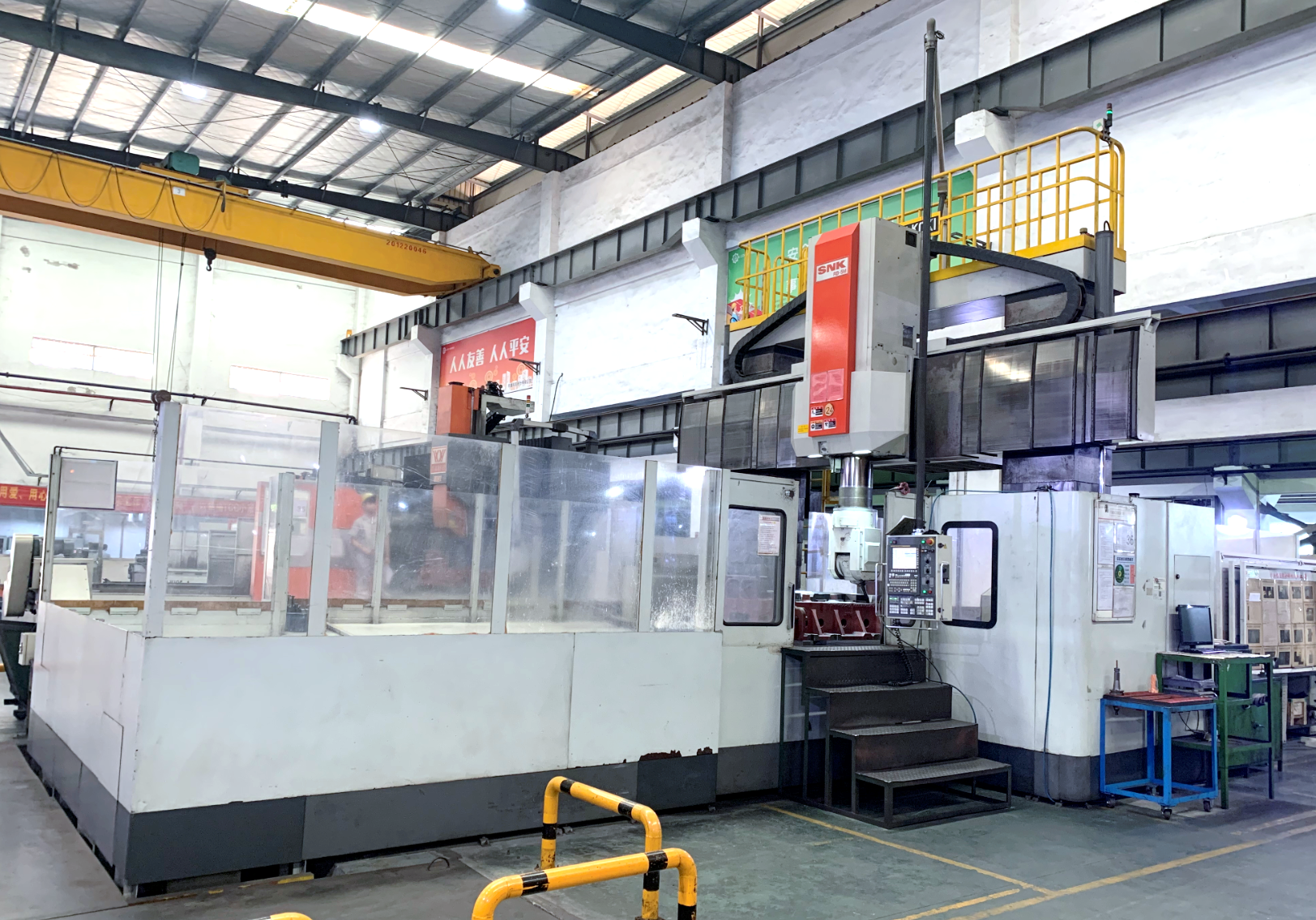 Large machining center used to support tooling production.