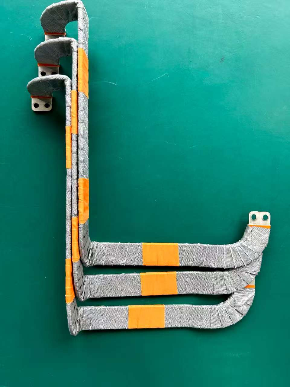 Stacked busbar assembly.